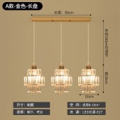 餐厅吊灯现代轻奢楼梯灯创意餐桌灯具