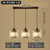 餐厅吊灯现代轻奢楼梯灯创意餐桌灯具