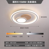 创意客厅灯具圆形书房灯房间灯LED卧室灯现代简约吸顶灯