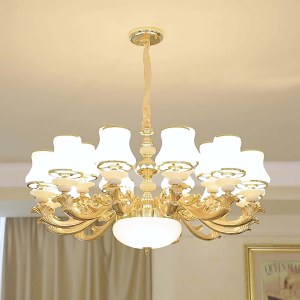 欧式吊灯 餐厅客厅卧室灯饰家用欧式锌合金灯具