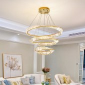 后现代轻奢水晶吊灯 客厅餐厅卧室灯具