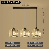 餐厅吊灯现代轻奢楼梯灯创意餐桌灯具
