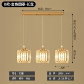 餐厅吊灯现代轻奢楼梯灯创意餐桌灯具