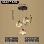 餐厅吊灯现代轻奢楼梯灯创意餐桌灯具