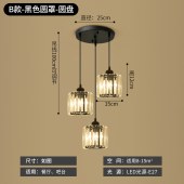 餐厅吊灯现代轻奢楼梯灯创意餐桌灯具