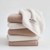 纯棉素色成人毛巾 简约浴室120g面巾