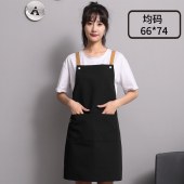 简约帆布围裙 家用厨房烹饪工作服
