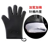 厨房隔热手套 家用防汤硅胶手套