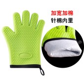 厨房隔热手套 家用防汤硅胶手套