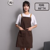 简约帆布围裙 家用厨房烹饪工作服