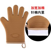 厨房隔热手套 家用防汤硅胶手套