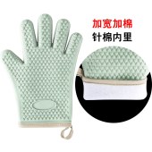 厨房隔热手套 家用防汤硅胶手套
