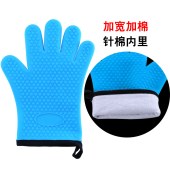 厨房隔热手套 家用防汤硅胶手套