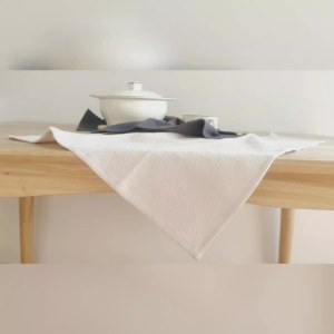 素色纯棉餐巾茶巾 华夫格布艺餐巾
