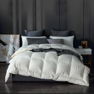 4A级优质鹅绒羽绒被芯加厚冬季暖被高档羽绒被