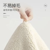 纯色简约仿羊绒地毯 客厅卧室装饰地毯
