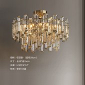 现代轻奢水晶吊灯  客厅餐厅卧室水晶灯饰