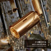 现代轻奢水晶吊灯  客厅餐厅卧室水晶灯饰