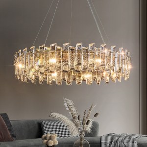 现代轻奢水晶吊灯  客厅餐厅卧室水晶灯饰