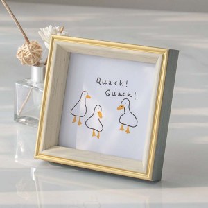 北欧风格立体相框 现代简约正方形相框深框摆台