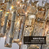 现代轻奢水晶吊灯  客厅餐厅卧室水晶灯饰
