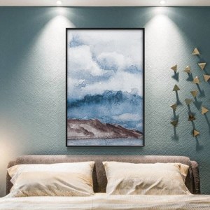 北欧装饰画 背景墙抽象画装饰画艺