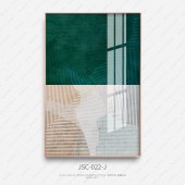 轻奢装饰画 晶瓷抽象几何装饰画北欧挂画
