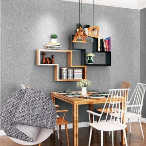 现代简约荷兰麻墙布 软装布艺墙布