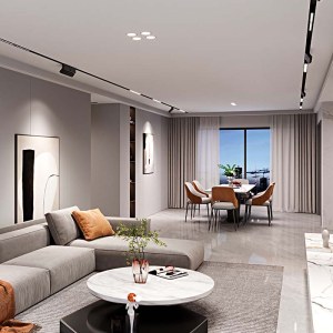 磁吸轨道灯 明装暗装线条灯泛光灯栅格灯转头射灯