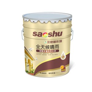 防水耐候外墙乳胶漆 可调色全天候晴雨别墅外墙涂料