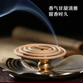 芽庄沉香盘香天然沉香虫漏老料室内熏香盘香