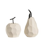 苹果雪梨陶瓷摆件现代简约家居装饰品