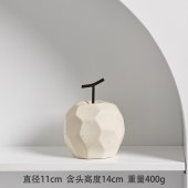 苹果雪梨陶瓷摆件现代简约家居装饰品