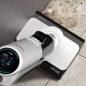 双滚刷无线智能洗地机 家用电动吸尘拖地一体机