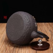 茶艺铁壶  铸铁无涂层水壶 南部京都铁器 煮水壶