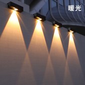 太阳能壁灯 户外花园围墙照明灯庭院氛围灯