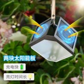太阳能冰砖吊灯 户外装挂灯庭院光控感应氛围灯