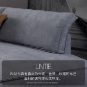 意式转角沙发 羽绒填充异形磨砂全真皮沙发客厅组合科技布沙发