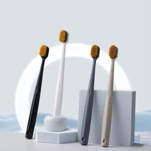 炫炭丝软毛牙刷 高级感家居用品牙刷