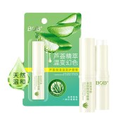 芦荟精华保湿护唇膏 温润幻色水润温舒润护唇男女通用秋冬防裂润唇膏