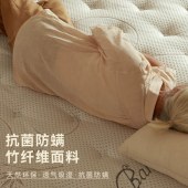 活力护脊竹炭椰棕床垫 袋装弹簧家用长辈环保净味床垫