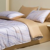 现代轻奢长绒棉四件套 100支纯棉床品套件