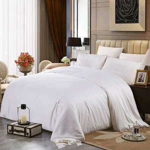 100%双宫蚕丝被 60支全棉贡缎面料被套蚕丝被