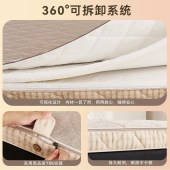 护脊偏硬黄麻床垫 环保防螨可拆洗榻榻米床垫