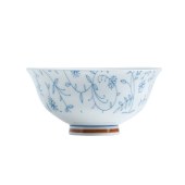 简约釉下彩碗碟 日式陶瓷碗盘餐具套装