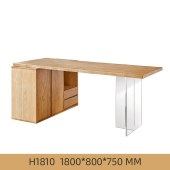 简约白蜡木茶桌 新中式家用茶台茶桌椅组合家具