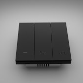 智能家居面板开关 家庭酒店涂鸦智能zigbee语音控制墙壁86零火开关面板