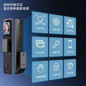 3D人脸识别智能锁 掌静脉指纹锁涂鸦智能家居全自动密码门锁