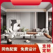 现代装饰背景墙定制 E1级环保实木肤感木饰面墙板家装全屋定制