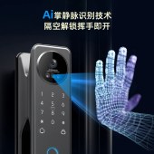 涂鸦智能3D人脸识别全自动指纹锁 猫眼人脸识别家用防盗门电子智能锁